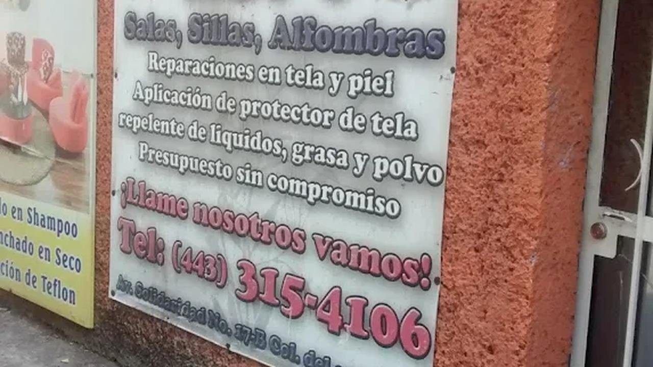 Tapicería y lavado de salas Erick
